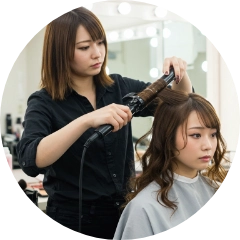 ヘアメイク派遣